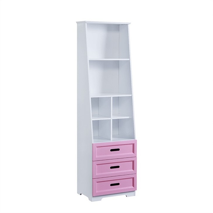 Pink  Multi Tiers kids Bookshelf (6)
