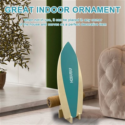 Holzbalancebrett mit Korkbrötchen